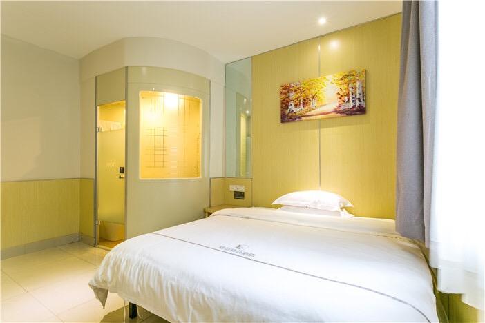100 Inn Plus Pudong Airport Hotel Shanghai Exterior foto
