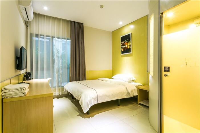 100 Inn Plus Pudong Airport Hotel Shanghai Exterior foto